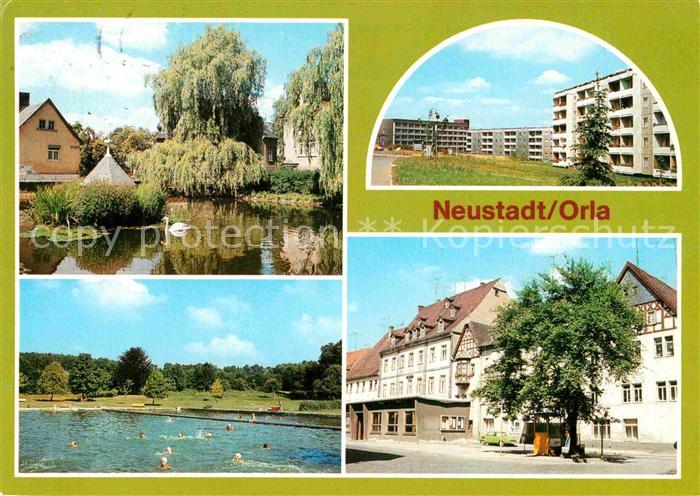 Orla Gamsenteich Neubaugebiet Schwimmbad Markt