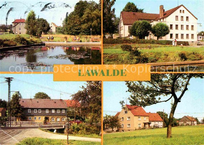 Lawalde Seerosenteich FDGB Vertragshaus Kretscham Teilansicht OT Drachenschwanz