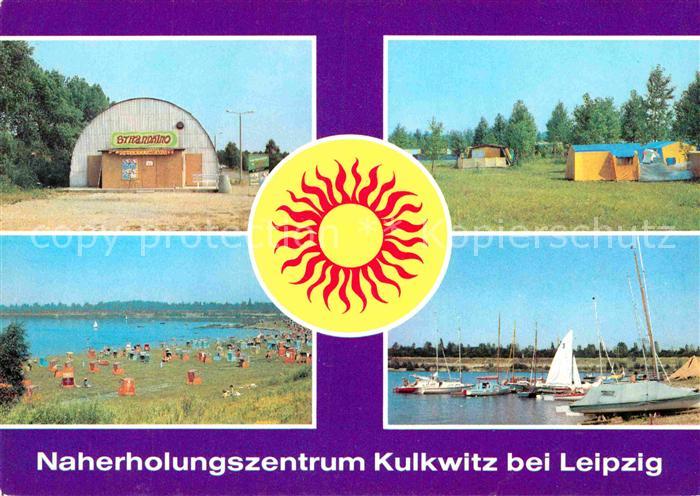 Kulkwitz Strandkino Campingplatz Strand Segelhafen