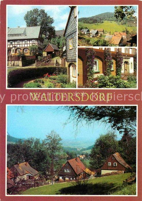 Waltersdorf Zittau Umgebindehaeuser Lauscheblick Tuerstock Teilansicht