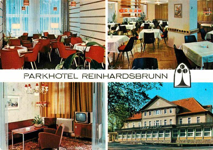 Tabarz Parkhotel Reinhardsbrunn Mokkastube Restaurant Appartement Ansicht