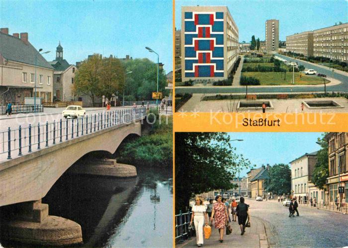 Stassfurt Bodebruecke Karl Marx Strasse Leninring