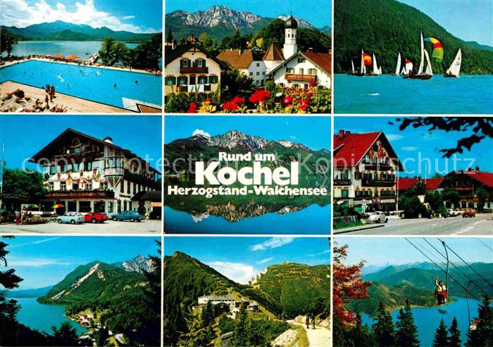 Herzogstand Kochelsee Trimini Walchensee Hotel Schmied Gasthof zur Post Urfeld H