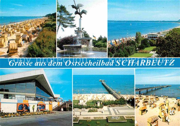 Scharbeutz Ostseebad Strand Wasserspiele Seeblick Halle Seebruecke