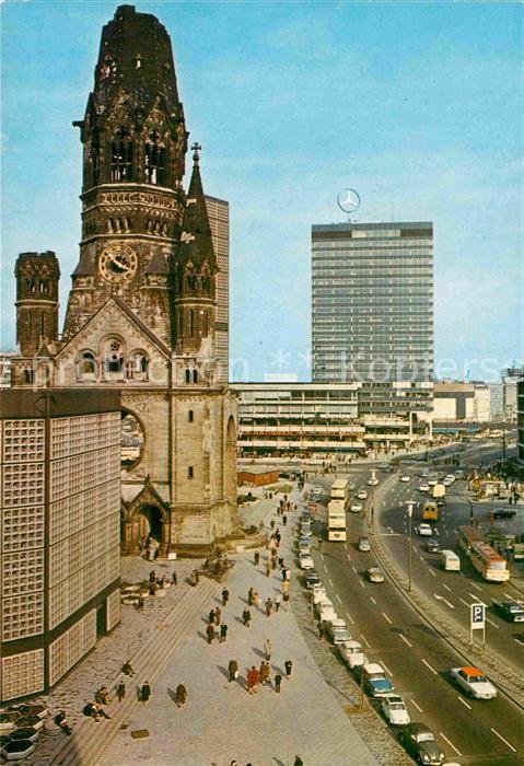 BERLIN  CITY Eruopa Center mit Kaiser Wilhelm Gedaechtniskirche