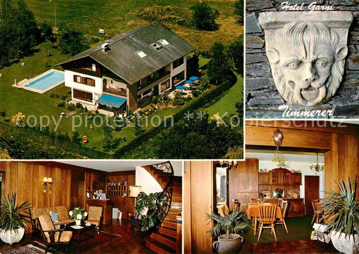 Warmbad Villach Fliegeraufnahme Hotel Garni Timmerer Gaststube Treppenaufgang
