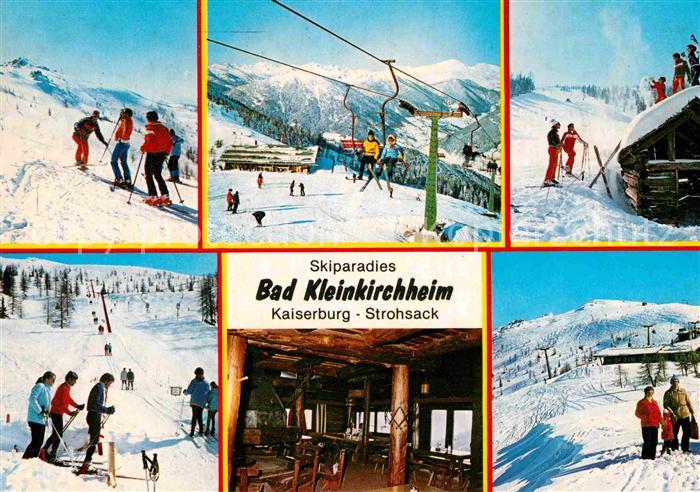 Bad Kleinkirchheim Kaernten Skilifte Kaiserburg Strohsack