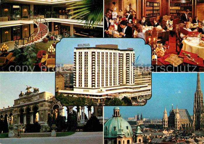 Wien Hilton Wien Speisesaal Treppenaufgang Stefansdom