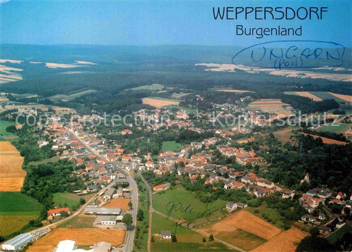 Weppersdorf Burgenland Fliegeraufnahme