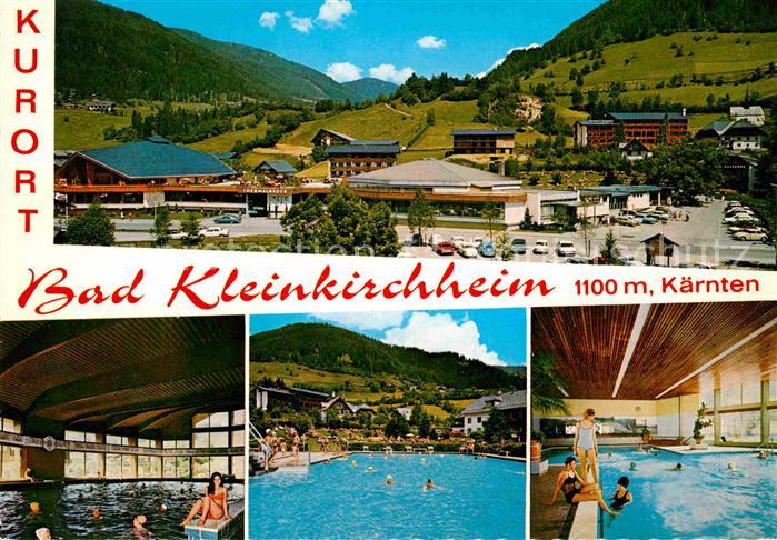 Bad Kleinkirchheim Kaernten Alpentherme Hallen und Freischwimmbecken