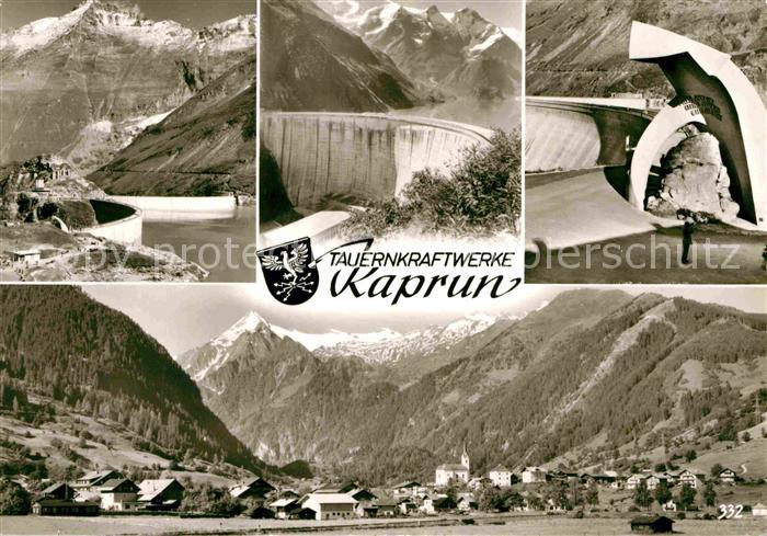 Kaprun Tauernkraftwerke Teilansichten Panorama
