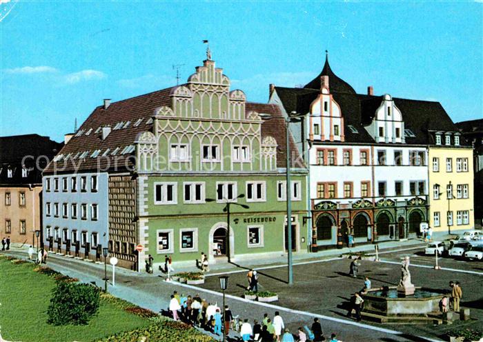 Weimar Thueringen Stadthaus mit Lucas Cranach Haus