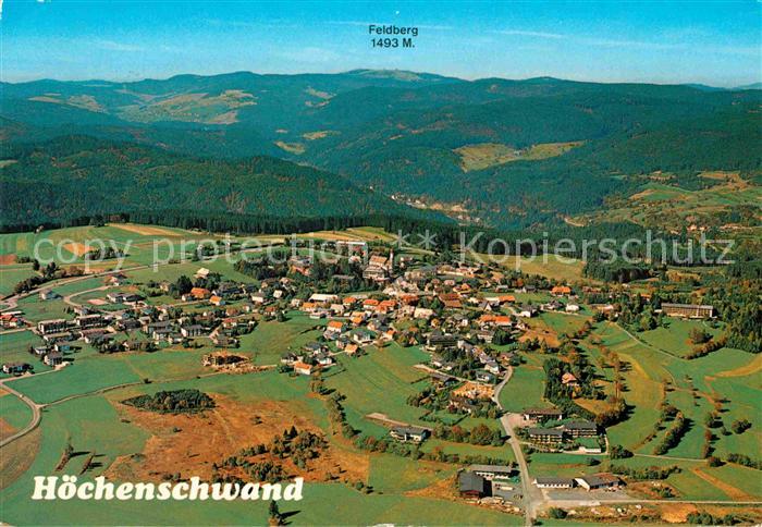 Hoechenschwand Schwarzwald BW Fliegeraufnahme