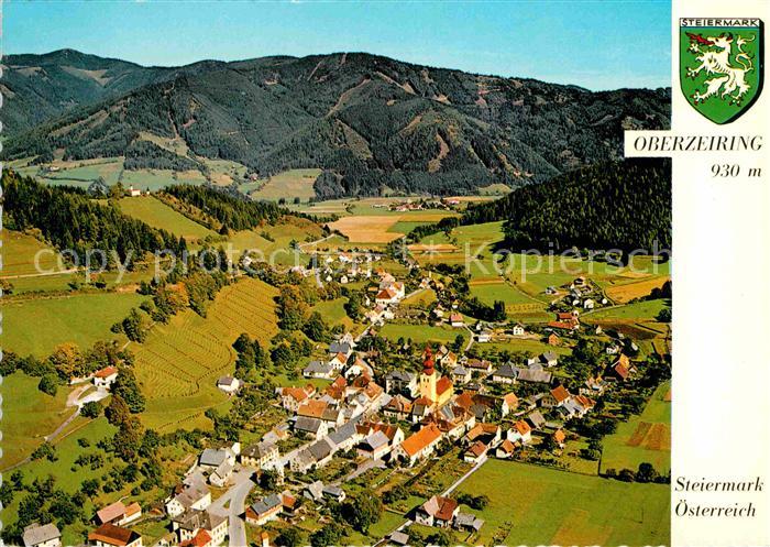 Oberzeiring Sommerfrische Wintersportplatz Fliegeraufnahme