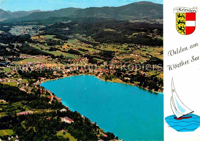 Velden Woerthersee Fliegeraufnahme