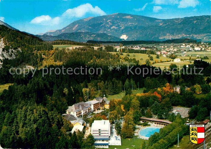 Warmbad Villach Fliegeraufnahme