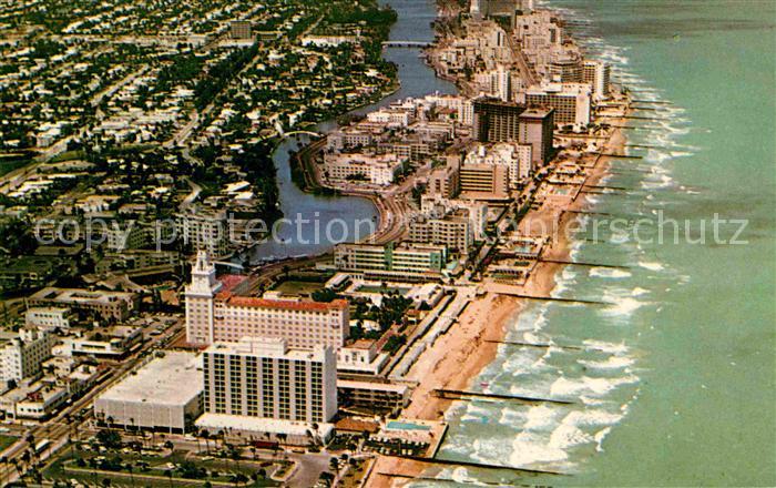 Miami Beach Fliegeraufnahme