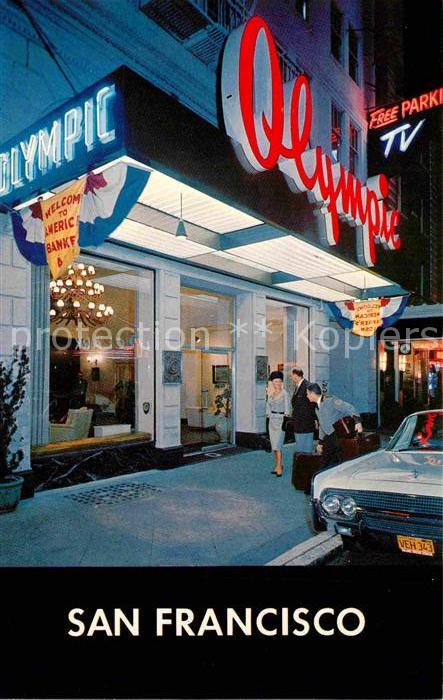 San Francisco California Olympic Hotel