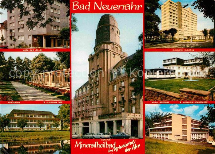 Bad Neuenahr-Ahrweiler Kurhaus Villa Landgraf Kurklinik Juelich