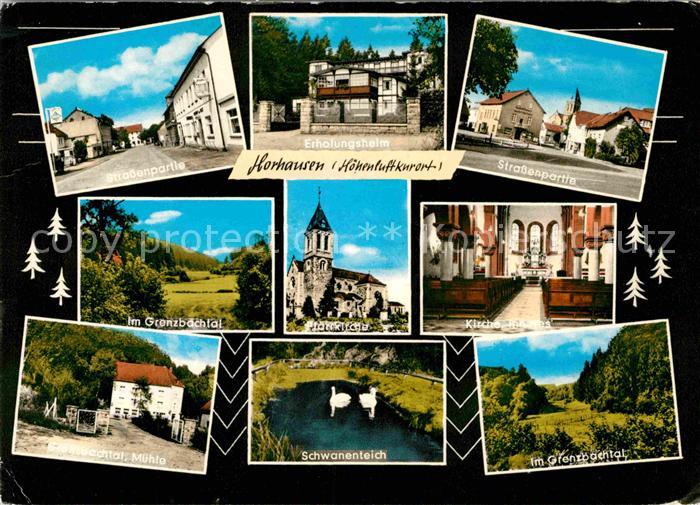 Horhausen Westerwald Pfarrkirche Erholungsheim Grenzbachtal