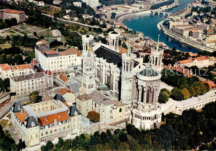 Lyon France Basilique de Fourviere et perspective s
