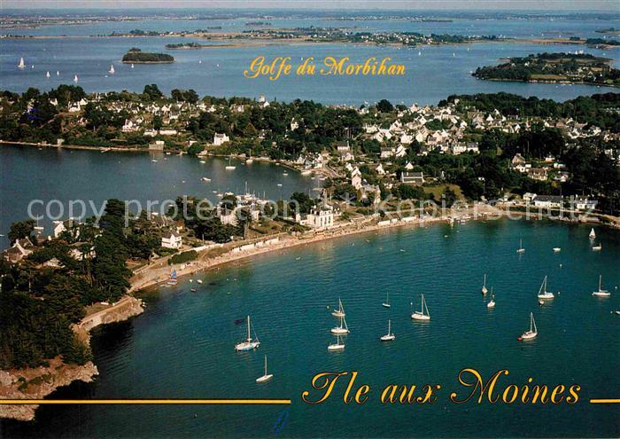 Ile-aux-Moines Fliegeraufnahme