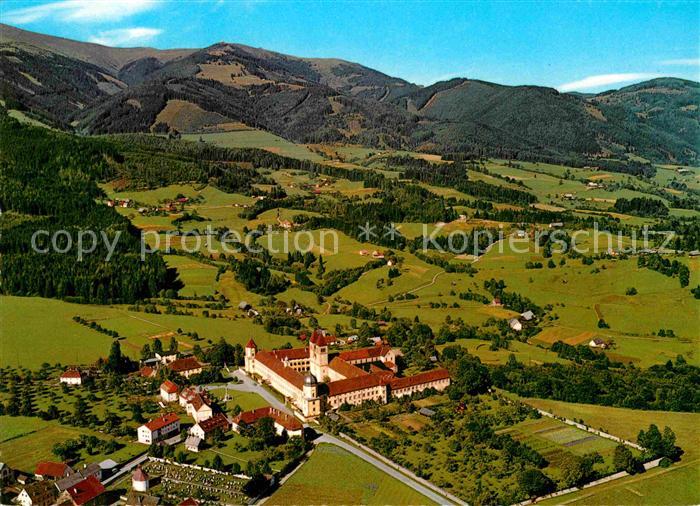 Seckau Fliegeraufnahme Hallenkirche