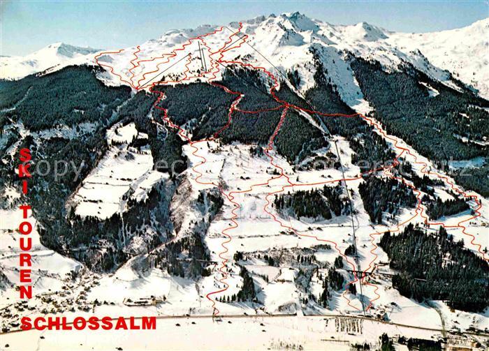 Bad Hofgastein Schlossalm Fliegeraufnahme