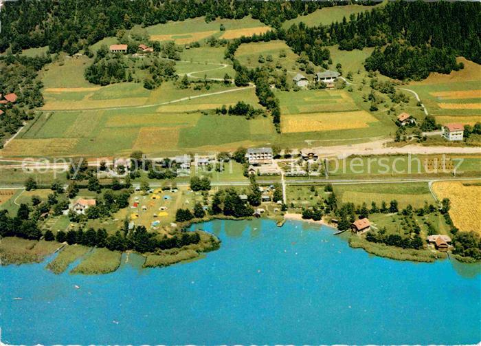 Steindorf Ossiacher See Fliegeraufnahme Seehotel Hoffmann