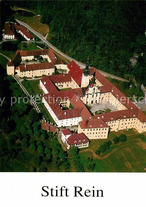 Rein Steiermark Zisterzienserstift Fliegeraufnahme