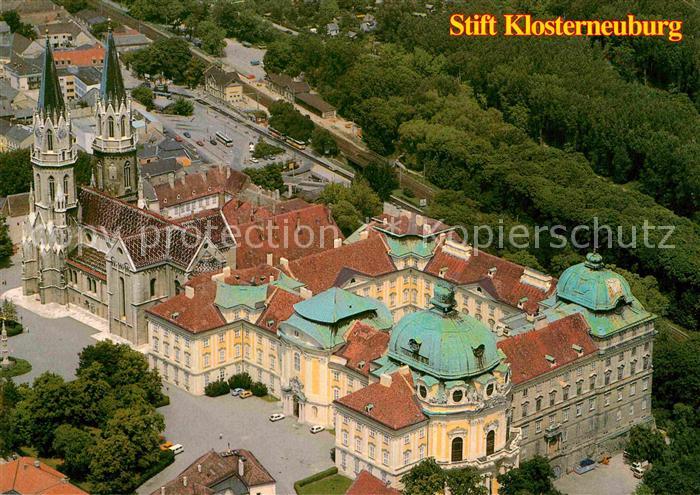 Wien Klosterneuburg Fliegeraufnahme