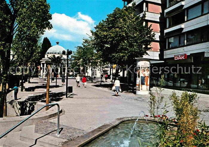 Bad Pyrmont Fussgaengerzone Brunnenstrasse