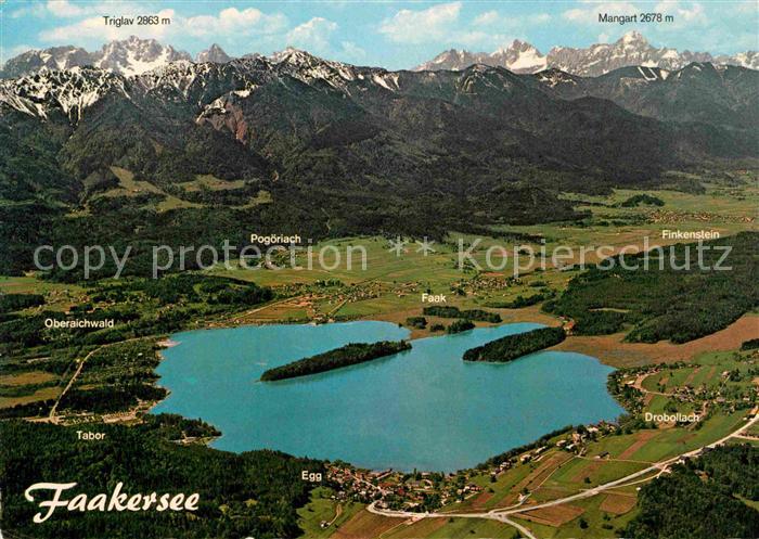 Faakersee Pogoeriach Oberaichwald Finkenstein