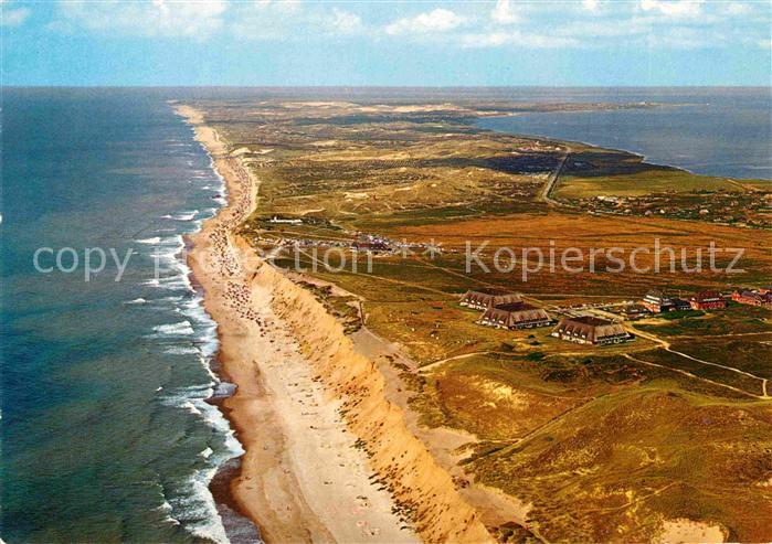Kampen Sylt Fliegeraufnahme