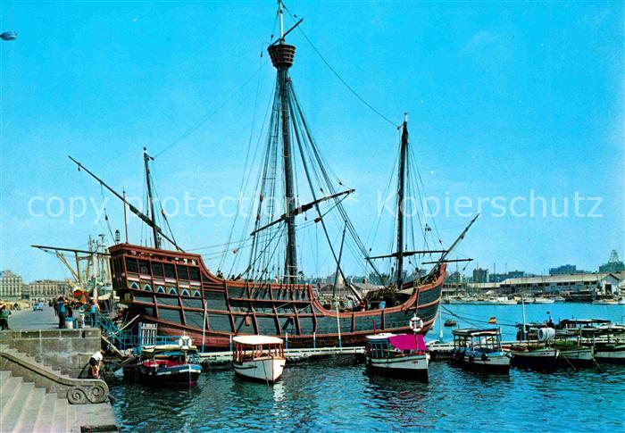 Barcelona Cataluna Carabela Santa Maria