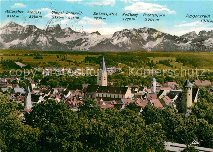 Kaufbeuren Sebenspitze Aggenstein Rossberg Brentenjoch