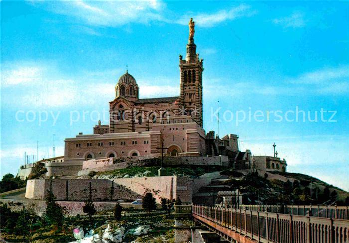 Marseille Bouches-du-Rhone Basilique Notre-Dame de la Garde