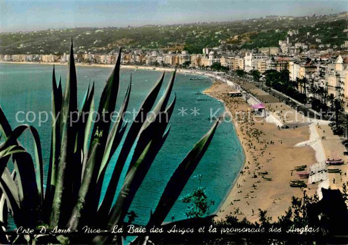 Nice Alpes Maritimes Bay Engels promenade