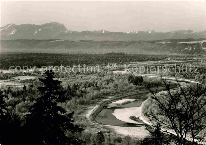 Isartal Isarlauf Zugspitze