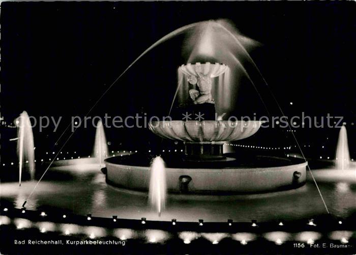 Bad Reichenhall Kurpark Brunnen