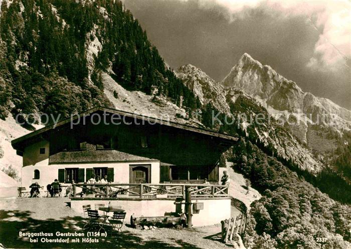 Oberstdorf Berggasthaus Gerstruben Hoefats