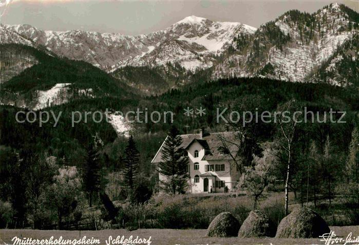 Schlehdorf Muettererholungsheim Heimgartengipfel Roetlstein