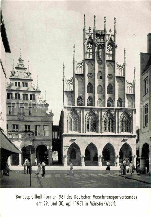 Muenster Westfalen Rathaus Stadtweinhaus