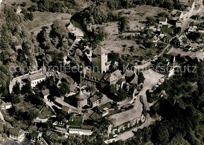 Burg Wupper Schloss Fliegeraufnahme