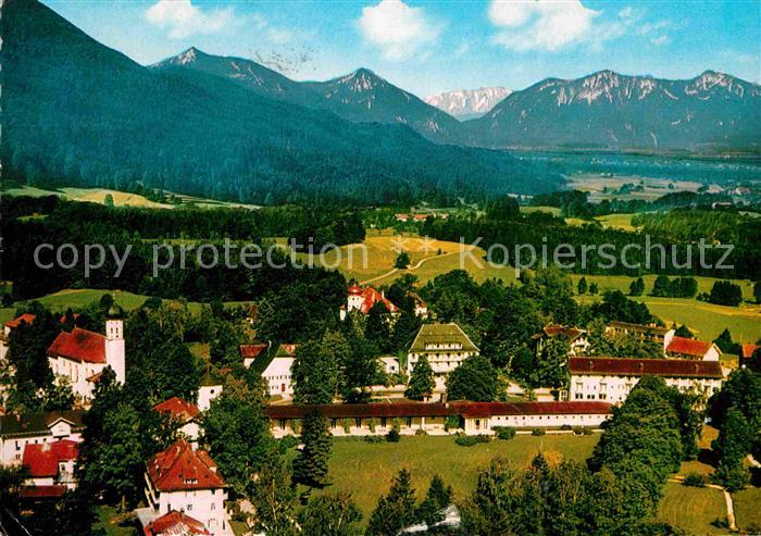 Bad Heilbrunn Kuranlagen Panorama