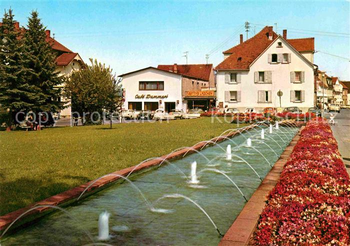 Bad Koenig Odenwald Wasserspiele am Bahnhof