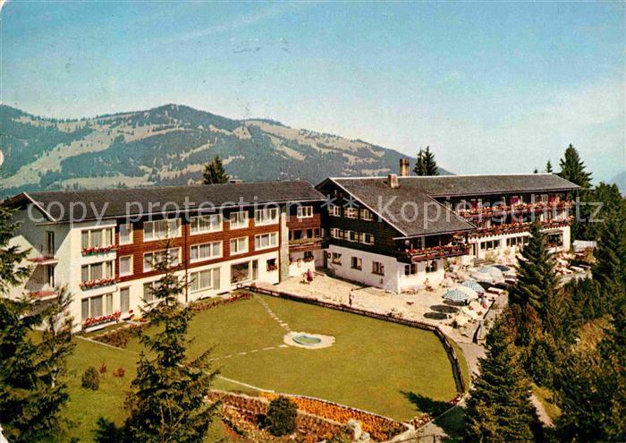 Sonthofen Oberallgaeu Kur und Sporthotel Allgaeuer Berghof mit Alpe Eck
