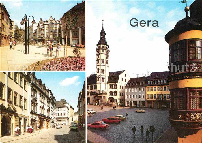 Gera Zschochernstr Grosse Kirchstr Rathaus