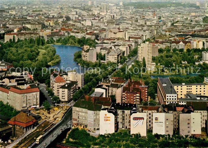 BERLIN  CITY mit Lietzensee Blick vom Funkturm