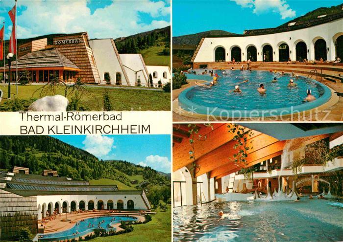Bad Kleinkirchheim Kaernten Thermal Roemerbad Thermal Hallen und Freibad